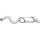 Toba finala esapament BOSAL RENAULT LAGUNA I 1.9D/2.2D 03.96-03.01 Spate 7,40kg