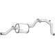 Toba esapament finala BOSAL VW CADDY I 1.5/1.6/1.6D 08.82-07.92 Spate 5,34kg