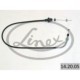 Cablu acceleratie LINEX 830/574 mm FIAT Cinquecento sporting 95-98