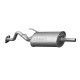 Toba esapament finala ASMET pentru Honda Civic VI 1.4/1.5/1.6 09.94-02.01 montare spate compatibila dedicat aprobare E24