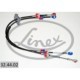 Cablu transmisie manuală LINEX 1035mm/985mm OPEL AGILA SUZUKI WAGON R+ 1.2/1.3/1.3D 05.00- Gearshift Level Cable L/R