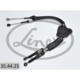 Cablu schimbator viteze manual LINEX 1064mm/1000mm Renault Fluence Megane III 1.5D 11.08- dreapta/stanga