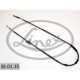 Cablu frana mana Dreapta 1812mm/1591mm disc LINEX MG ZR ROVER 200 II 25 I 1.1-2.0D 11.95-05.05 Spate fata dreapta