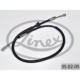 Cablu frana de mana LINEX Fata 1180mm/947mm NISSAN INTERSTAR OPEL MOVANO RENAULT MASTER II 1.9D-3.0D 07.98-