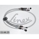 Cablu schimbator viteze LINEX L/R 1257mm/1168mm FORD MONDEO II III 2.0D/2.5 06.00-03.07