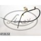 Cablu frana mana Stanga 1890mm/1577mm LINEX VW PASSAT B5 B5.5 1.6-2.8 08.96-05.05 Spate fata stanga