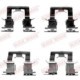 Set accesorii montare placute frana spate TOYOTA CAMRY 2.4/3.0 08.01-11.06 QUICK BRAKE