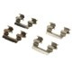 Set accesorii placute frana spate LUCAS FIAT CROMA 1.9D/2.4D 06.05- QUICK BRAKE