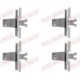 Set accesorii placute frana Spate HONDA CIVIC I II SUZUKI ALTO I II III SUPER CARRY 0.8/1.0/1.3 09.79-03.99 QUICK BRAKE