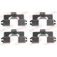 Set accesorii montare plăcuțe frână spate MAZDA MX-5 II 1.6/1.8 05.98-10.05 QUICK BRAKE