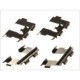 Set accesorii montare placute frana fata QUICK BRAKE NISSAN ALMERA I 1.4/1.6/2.0D 09.95-07.00 AKEBONO