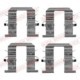 Set accesorii placute frana spate QUICK BRAKE Hyundai i10 Kia Picanto Nissan Micra IV 1.0-1.2 Mando