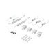 Set accesorii sabot de frână QUICK BRAKE montaj pantofi SUZUKI GRAND VITARA I II VITARA 1.6-2.7 07.88- SUMITOMO