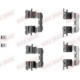 Set accesorii placute frana Spate Toyota Avensis Verso Previa II 2.0/2.0D/2.4 02.00-11.09 Quick Brake