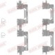 Set accesorii montare plăcuțe frână față QUICK BRAKE Toyota Camry 2.4/3.0 08.01-11.06 AKEBONO