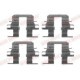 Set accesorii placute frana spate AKEBONO Subaru Forester Impreza 2.0/2.5 12.00-06.09 QUICK BRAKE