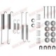 Set montaj pantofi frana AKEBONO Mitsubishi L200 L400 2.0/2.5D 09.95-12.07 QUICK BRAKE