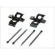 Set accesorii, placute frana fata Mercedes S W140 2.8-6.0 02.91-10.98 QUICK BRAKE