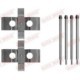 Set accesorii, placute frana fata Mercedes S W140 2.8-6.0 02.91-10.98 QUICK BRAKE