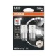 Bec LED OSRAM P21/5W 12V 1,4W BAY15D LEDriving SL rosu ambalaj blister 2buc auxiliar lampa