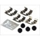 Set accesorii placute frana spate Hyundai I20 I 1.1D-1.6D 08.08-12.15 MANDO QUICK BRAKE