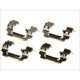 Set accesorii montare plăcuțe frână față Nissan Patrol GR V 4.8 03.00- QUICK BRAKE