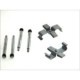 Set accesorii placute frana spate QUICK BRAKE Mercedes C T-MODEL (S202) W202 CLK (A208 C208) SL (R129) 2.0-5.0 09.92-06.02