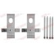 Set accesorii placute frana fata BMW 7 E38 8 E31 2.8-5.0 01.90-11.01 QUICK BRAKE BREMBO