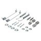 Set montaj pantofi frână AKEBONO NISSAN PATROL III/1 III/2 2.8/2.8D/3.2D 11.79-11.95 QUICK BRAKE