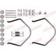 Set Montaj Pantofi Frână SUMITOMO Toyota Starlet Tercel 1.0-1.5D 10.82-07.99 QUICK BRAKE