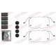 Set accesorii montare plăcuțe frână față BMW X5 E70 X6 E71 E72 3.0-4.8 10.06-07.14 QUICK BRAKE