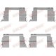 Set accesorii placute frana fata QUICK BRAKE ISUZU D-MAX I 2.5D/3.0D 05.02-06.12 SUMITOMO