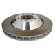 Disc Frana SHW Fata Dreapta 2 Piese Porsche 718 Cayman 380mm 34mm Ventilat Intern ECE R90 Axa Fata Dreapta