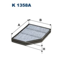 Filtru, aer habitaclu FILTRON