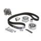 Set sincronizare curea scripete pompa apa HEPU 25.0mm 160 dinti Audi A3 Skoda Octavia II VW Beetle Tiguan 2.0D