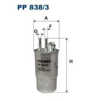 Filtru combustibil FILTRON