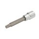 Tubulară 1/2" TORX T30 Lungime 100 mm Material Cr-V + S2 Cheie Tubulară HANS 12.5 mm