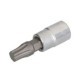 Tubulară 1/4" TORX PLUS 6 puncte lungime 28mm Cr-V+S2 HANS 6.3mm cheie Pic profesională