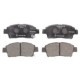 Set placute frana disc Fata DELPHI TOYOTA YARIS VERSO 1.0-1.5 04.99-11.05 Inaltime 46mm Latime 111mm Grosime 16mm Senzor uzura Da